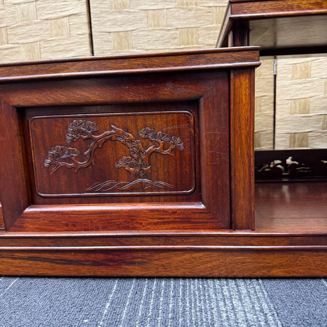 ☆中国 飾り棚☆茶棚 アンティーク家具 アジアン レトロ