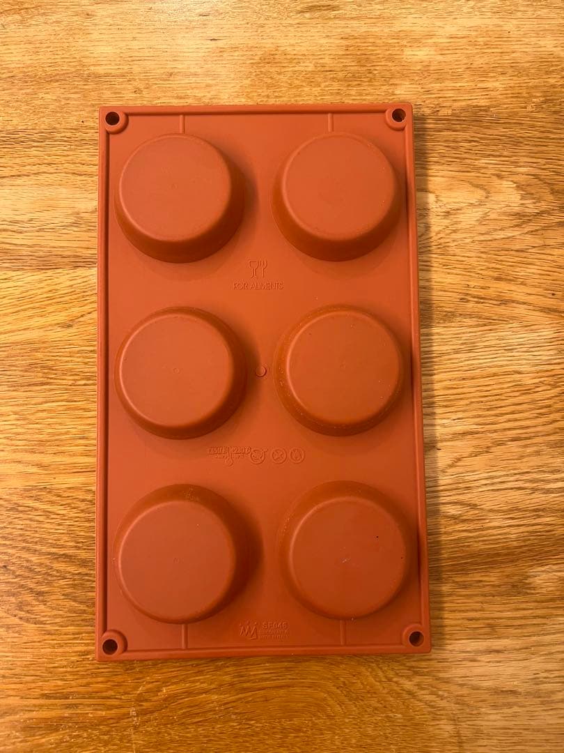 製菓シリコン型　6個取 SF046　フランモールド70 10枚セット