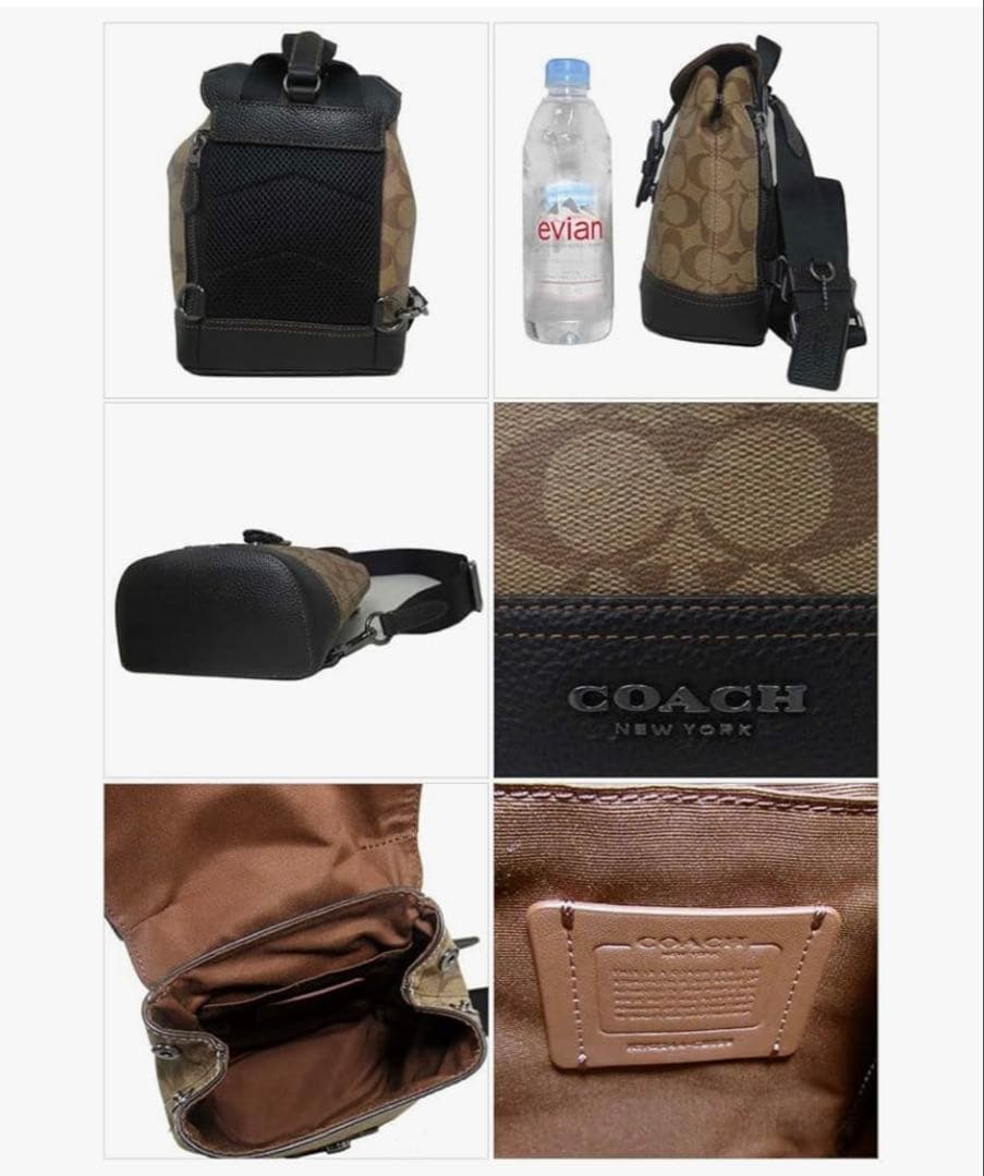 COACH ロゴ入りバックパック