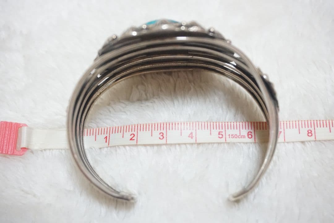 ナバホ バングル ターコイズ ナバホ族 e.Richards 作 NAVAJO