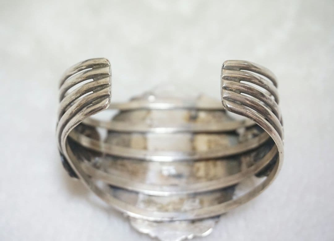 ナバホ バングル ターコイズ ナバホ族 e.Richards 作 NAVAJO