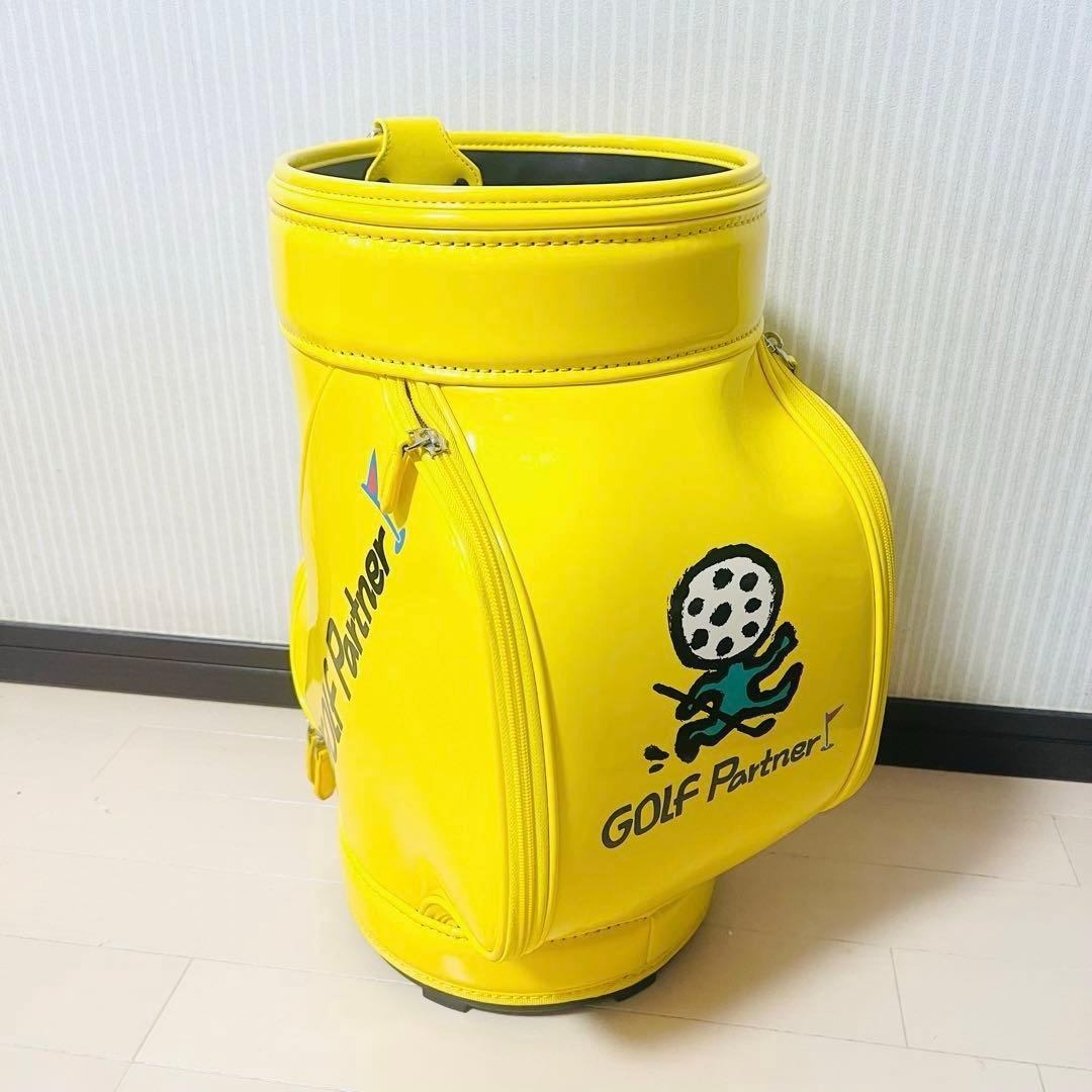 【非売品】GOLF PARTNER ゴルフミニキャディーバッグ イエロー