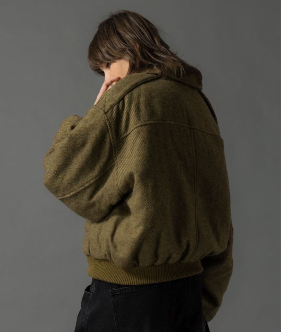 civvy. ヘリンボーンフライトジャケット びっく