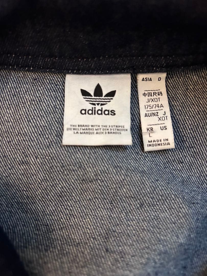 【希少】adidas original トラックジャケット デニム インディゴ