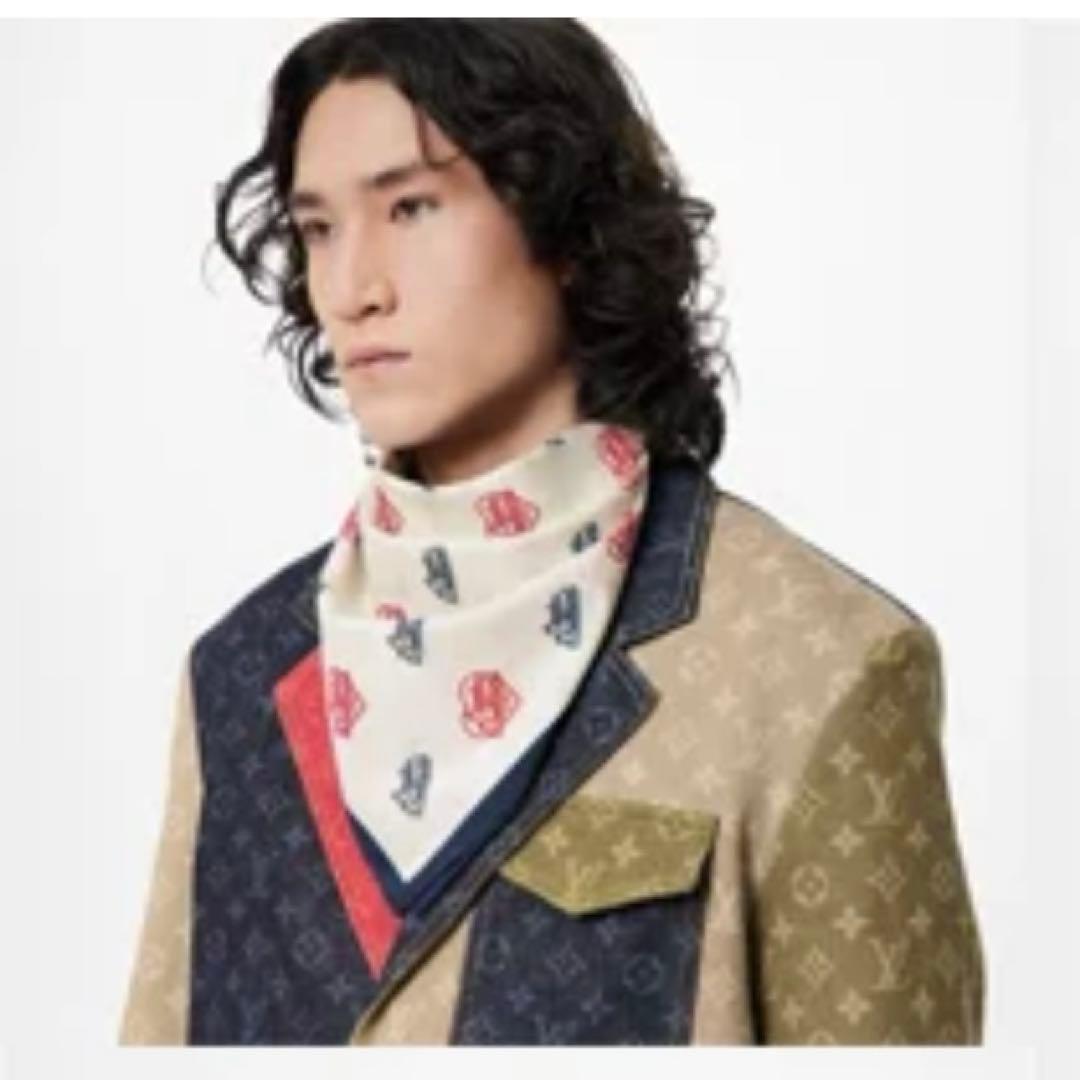 LOUIS VUITTON バンダナ/スカーフヴァージルxNIGOコラボ