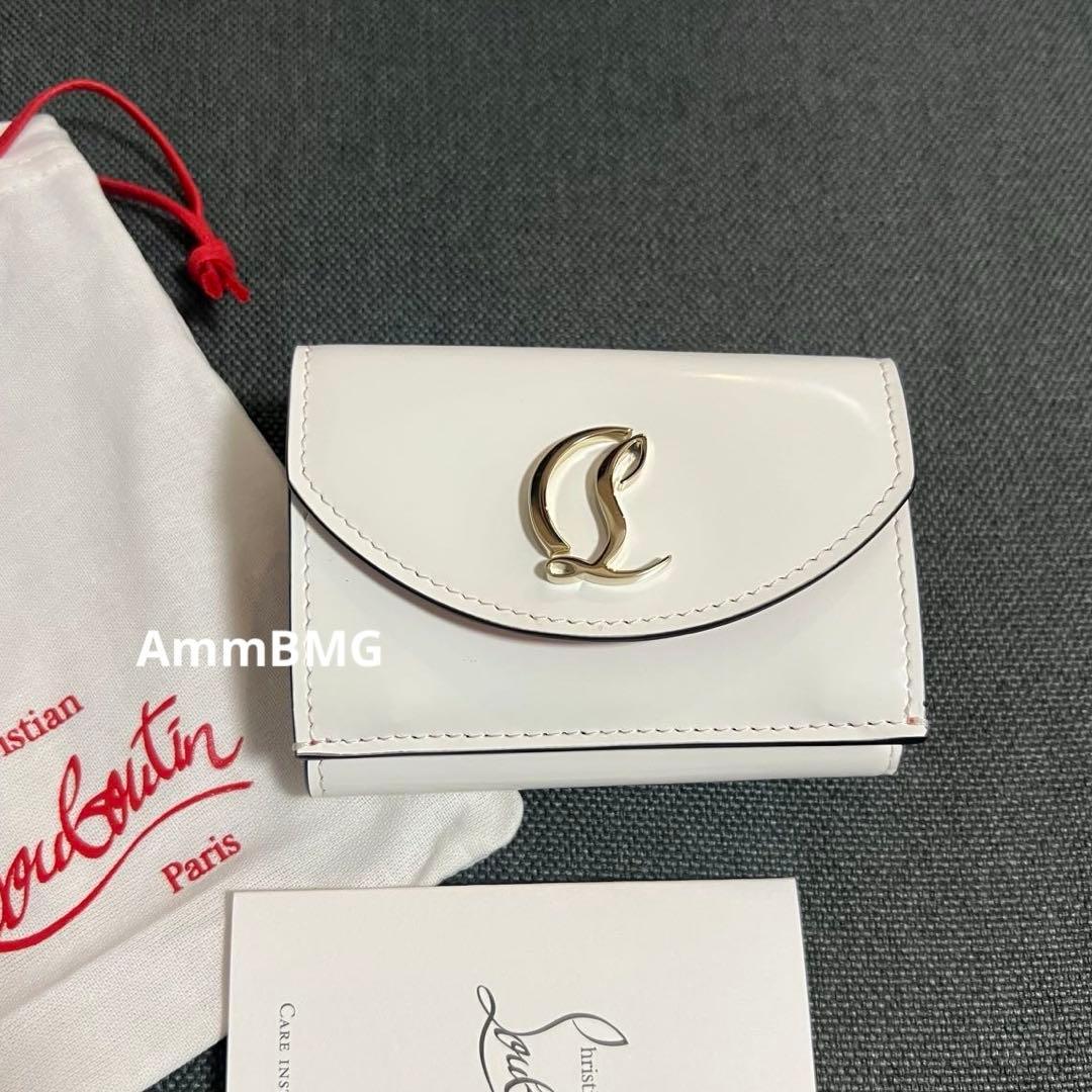 クリスチャンルブタン 11万　3折ミニ財布 コンパクトウォレット 新品正規品