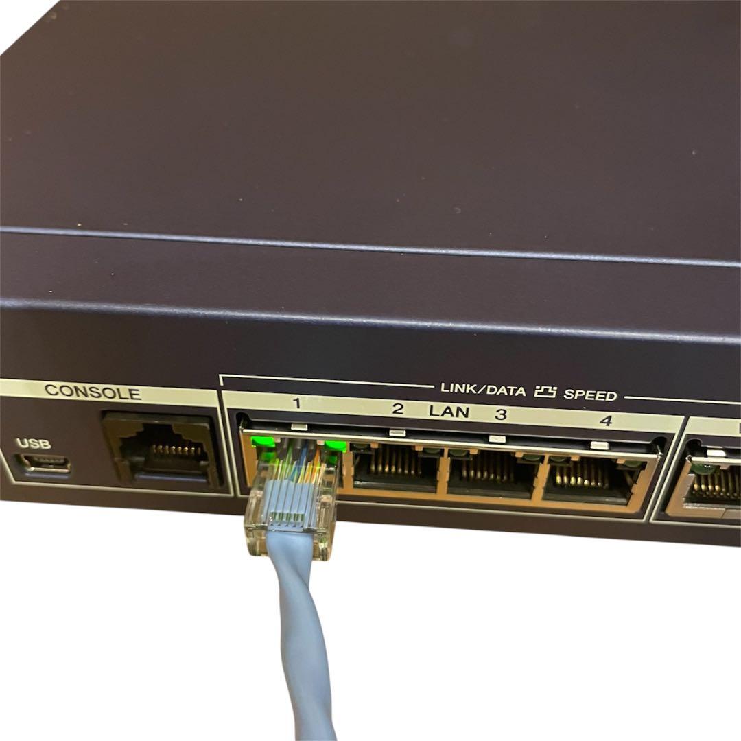 【動作確認済】YAMAHA RTX830 高性能ギガビットルーター 初期化済み