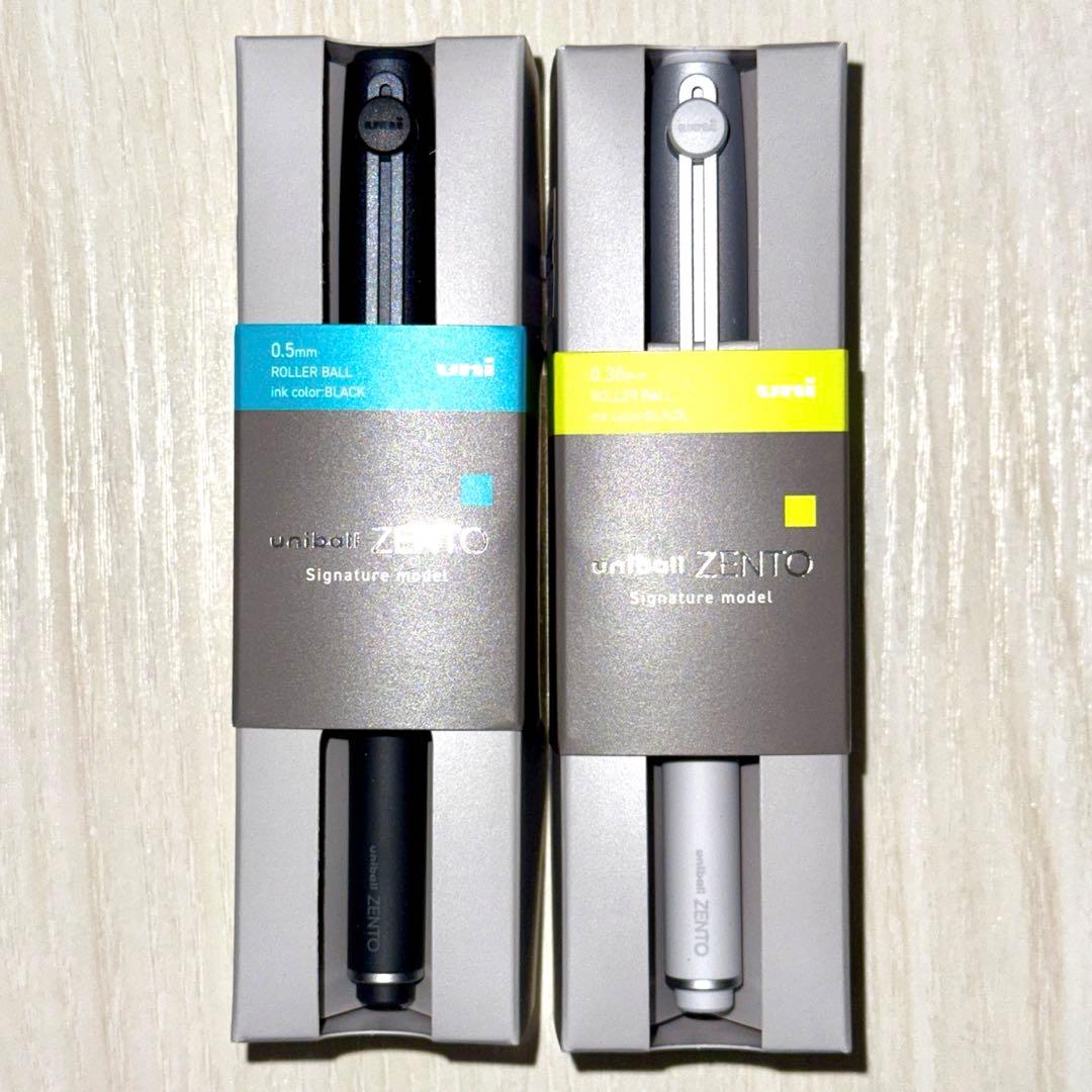 【新品未使用】uni uniball ZENTO シグニチャーモデル 2本セット