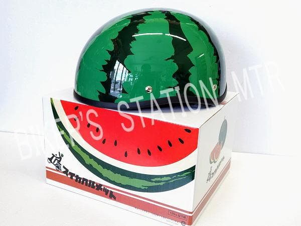 数量限定！　送料込　スイカ　すいか　ヘルメット　半キャップ　リード工業　TL01