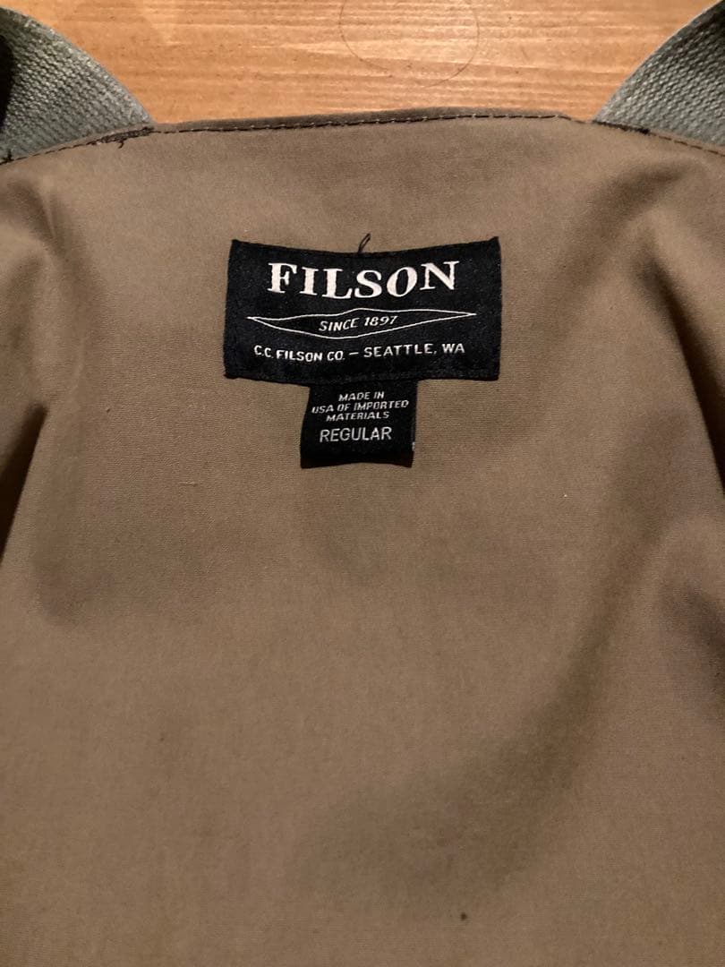 フィルソン フォウルウェザーフィッシングベスト