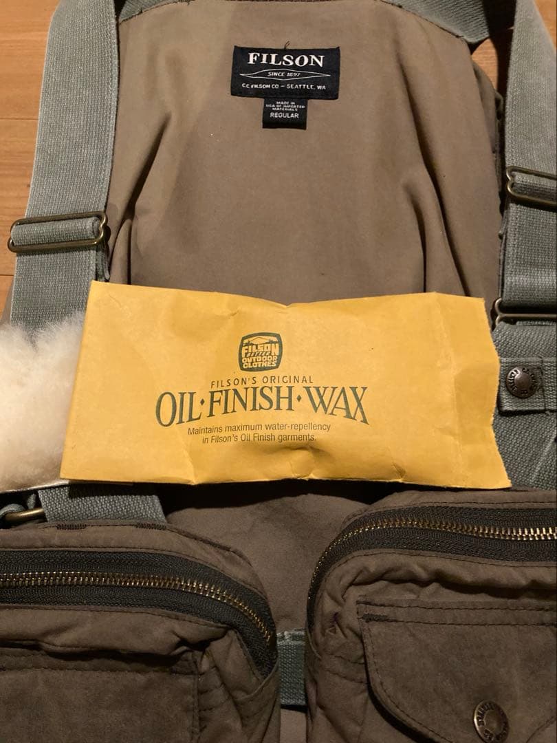 フィルソン フォウルウェザーフィッシングベスト