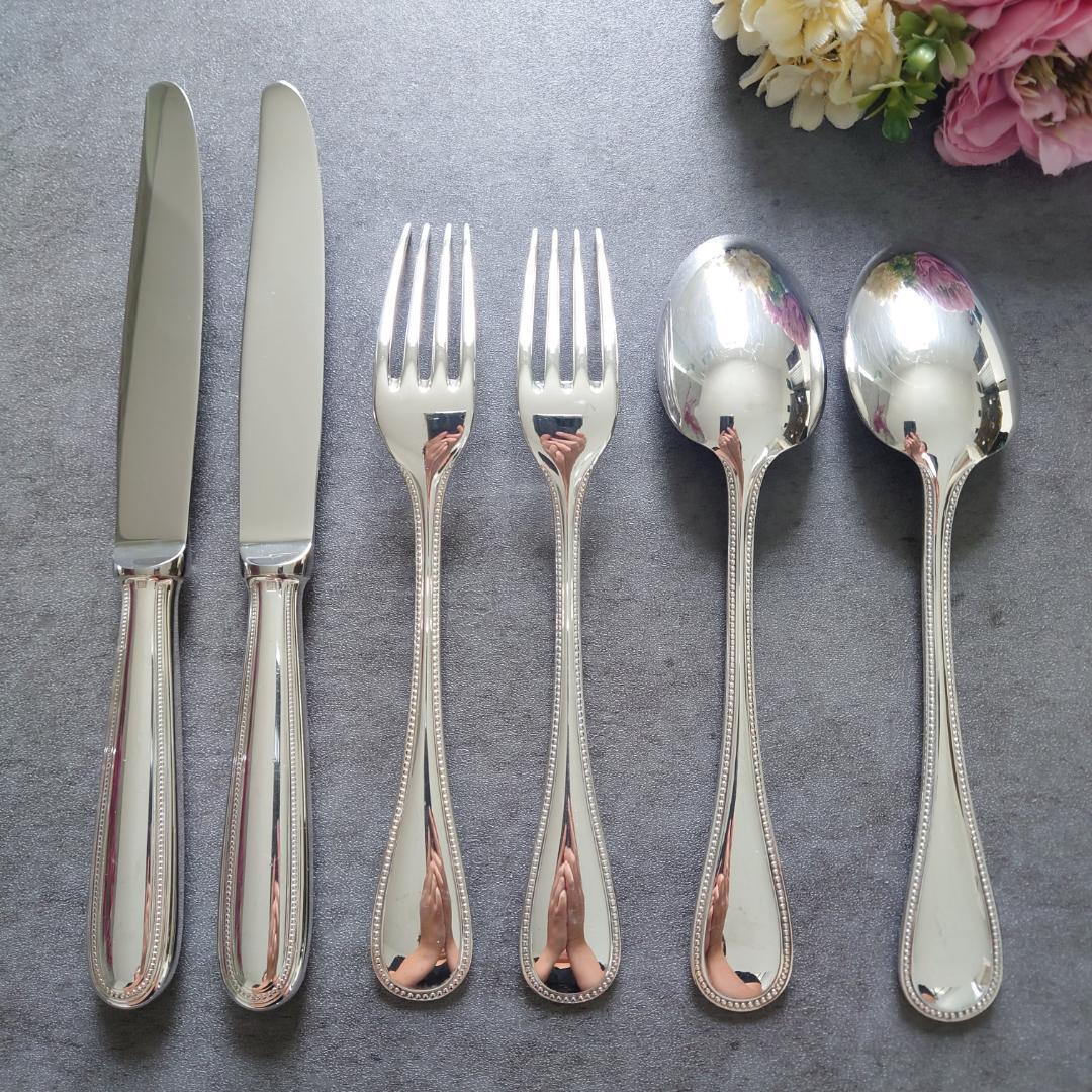 美品 クリストフル パール スタンダードサイズ 6点