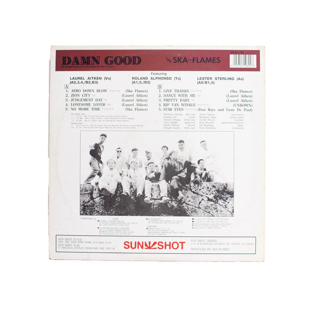 SKAレア盤 THE SKA FLAMES Damn Good LP アナログ