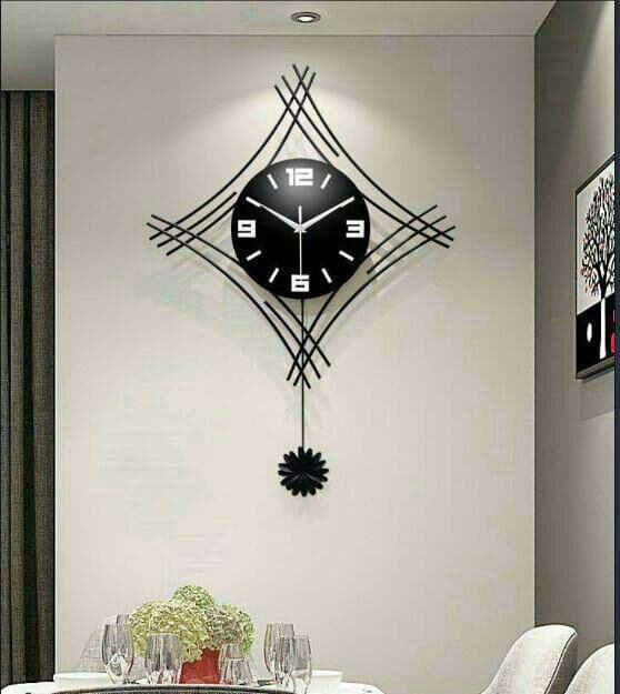 掛け時計 壁掛け時計 壁掛け 北欧 かわいい おしゃれ 電波夜寝室インテリア9