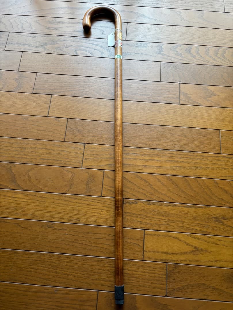 イギリス製　ハンドメイド　ステッキ（大曲）　楓