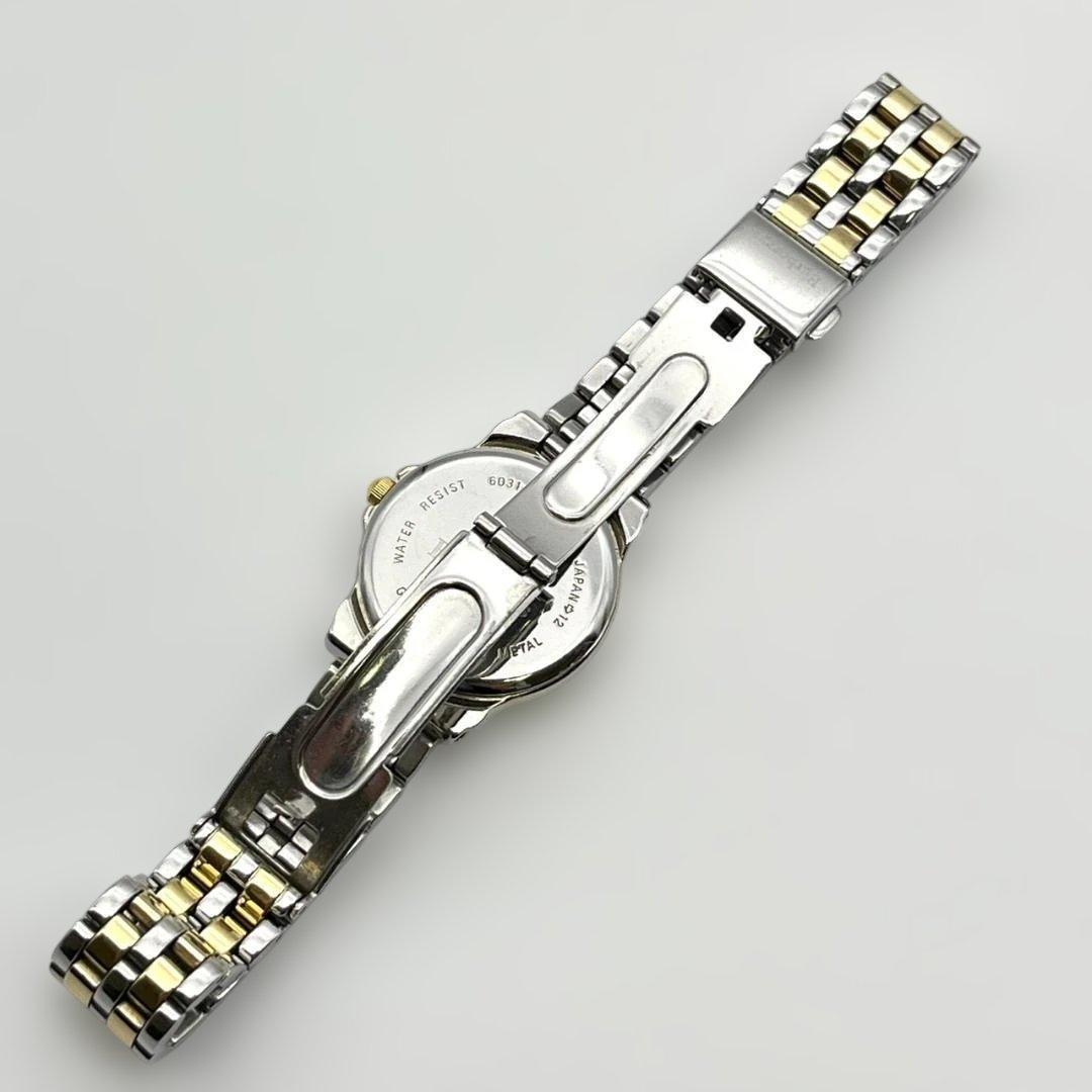 美品 バーバリー ホースロゴ 腕時計 電池交換済 90s ローマ表記 コンビ