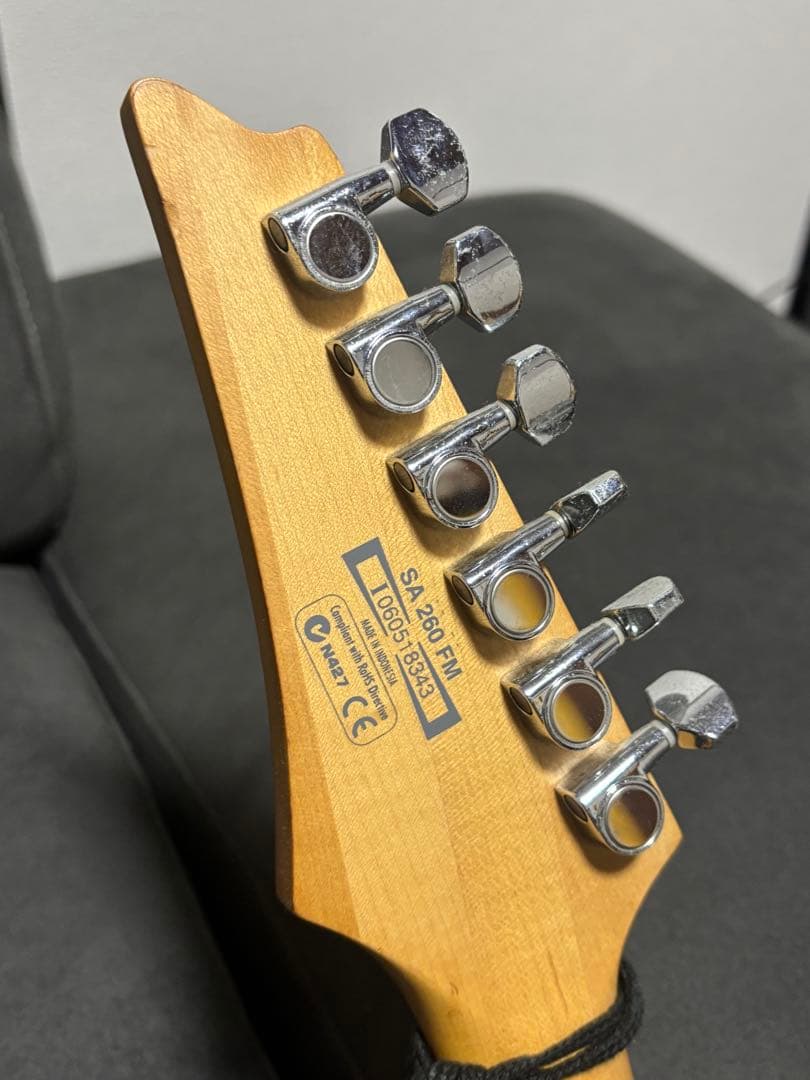 Ibanez SA260FMエレキギター ソフトケース付き