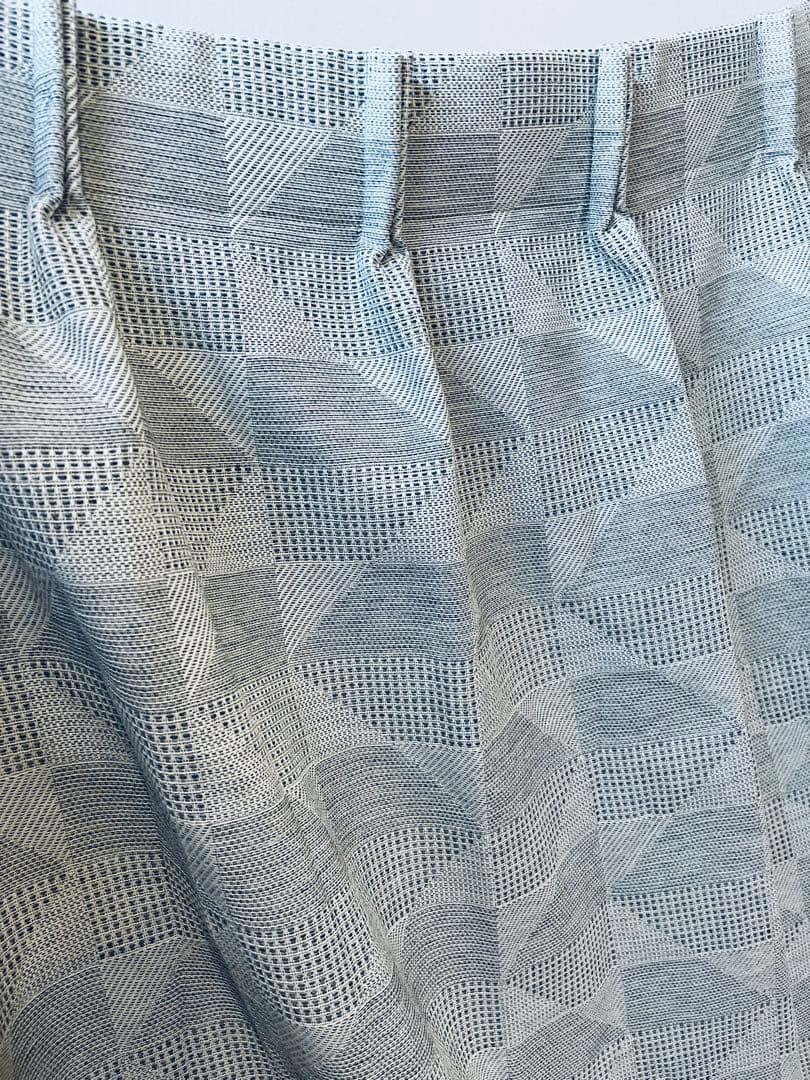 unico ドレープカーテン2枚セット【1級遮光】JANTYグレー丈113幅88