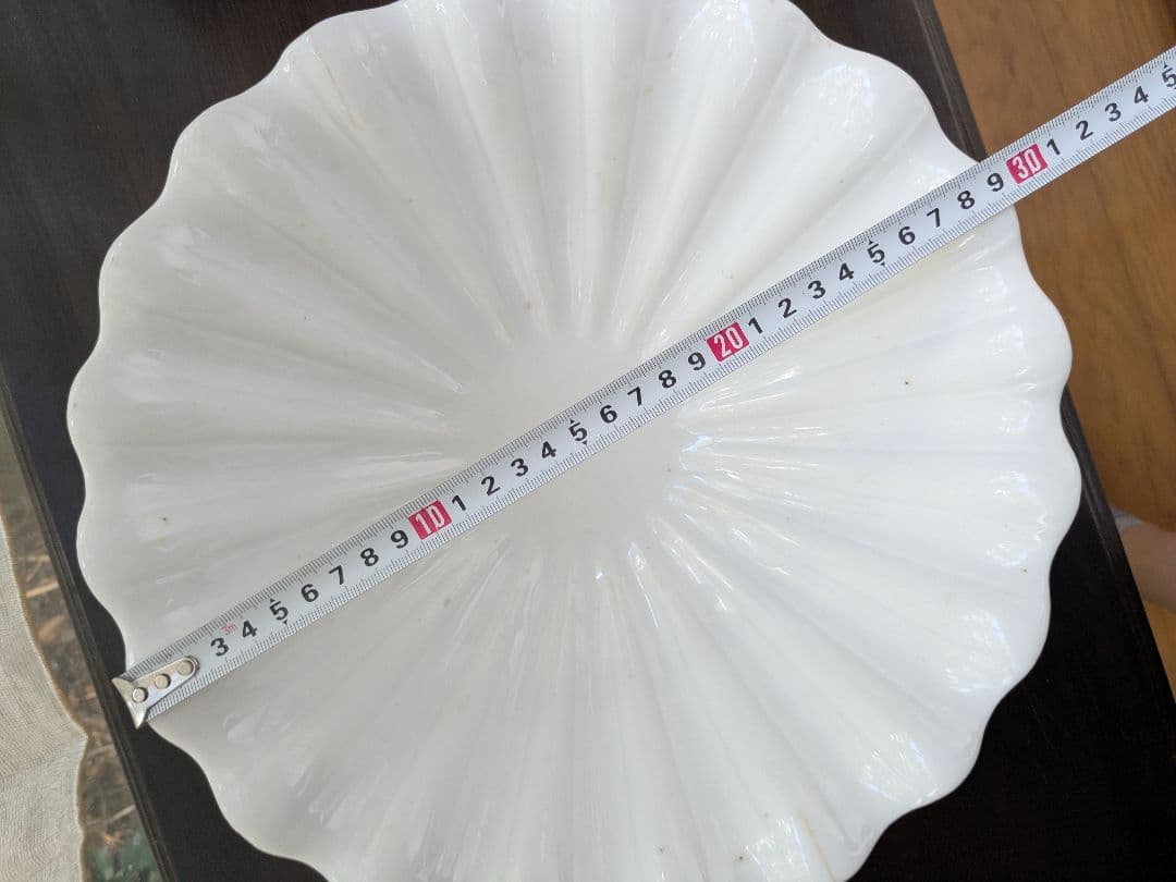 フランスアンティーク　輪花　サラディエ