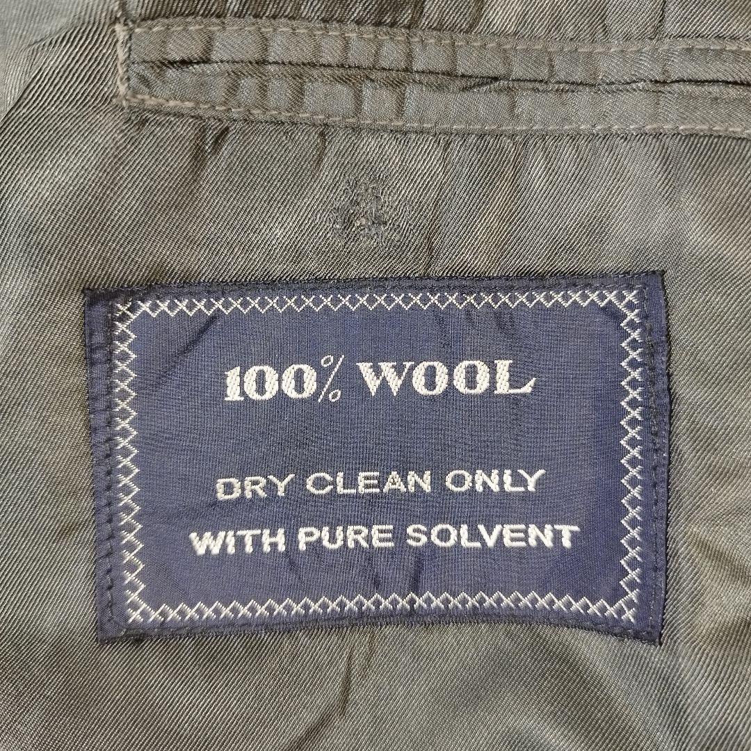 BURBERRY ウールチェック ステンカラー バルマカーンコート ヴィンテージ