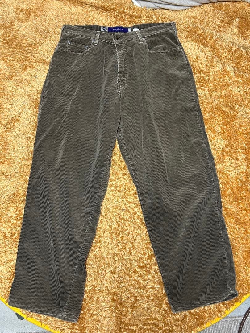 リーバイス　silver tab ダークブラウンボトム usa製　90s