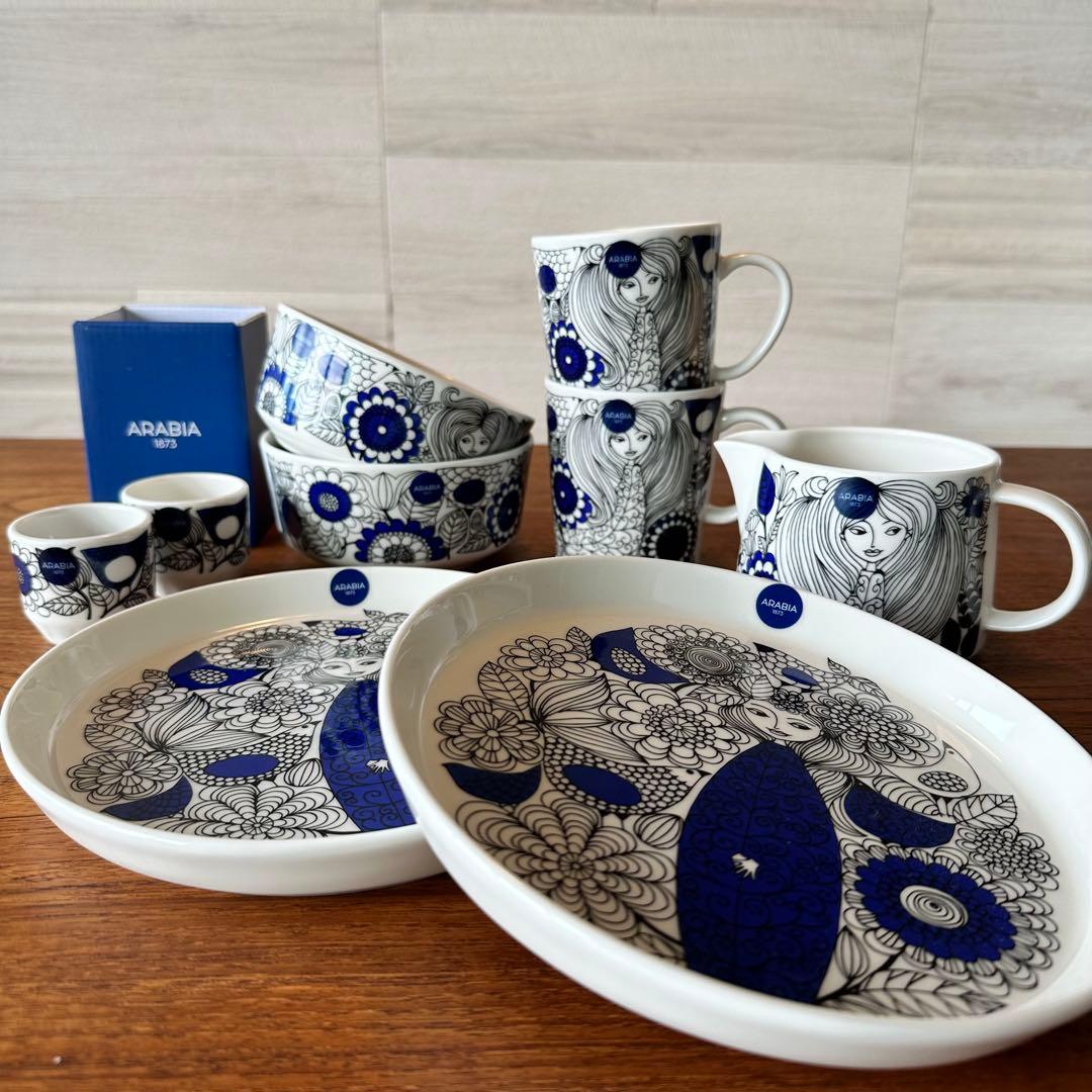 【新品】 ARABIA アラビア パストラーリ 9点セット