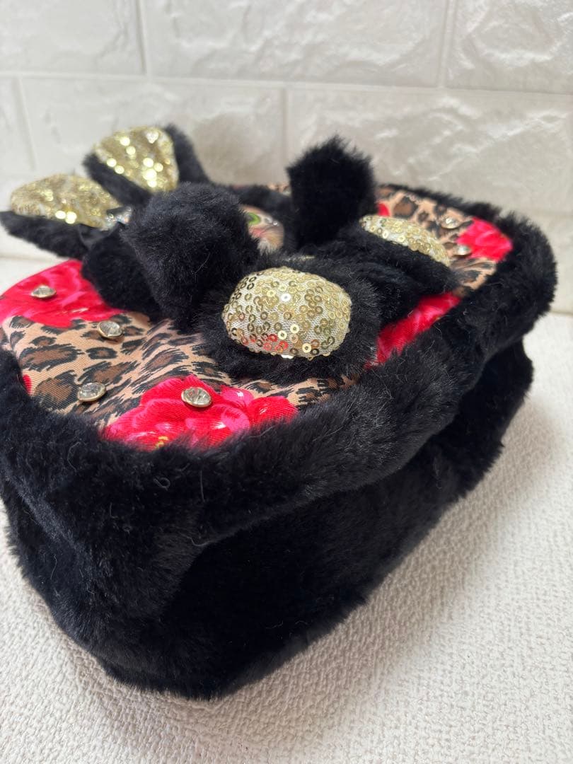 さ*ー様 コヤンイサムチョン　ハンドメイド　ファーショルダーバッグ　サンダーちゃ