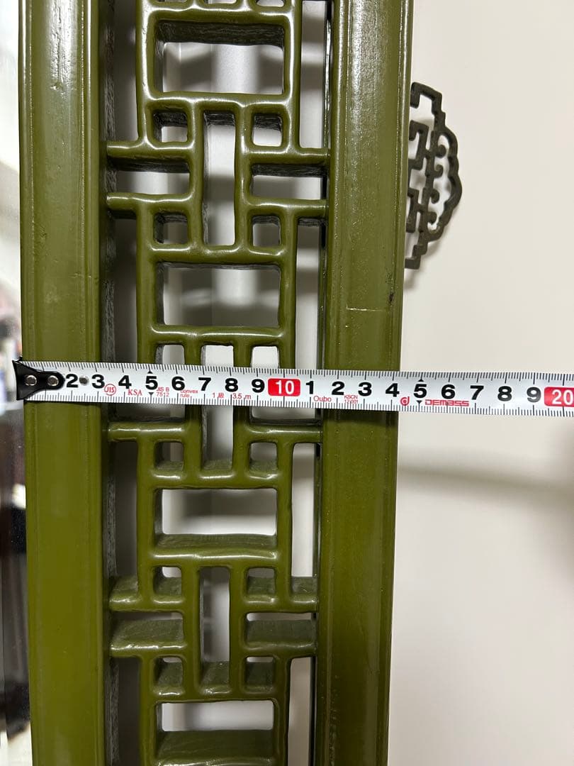 中国アンティーク　ビンテージ　姿見　 大型スタンドミラー　壁掛けミラー