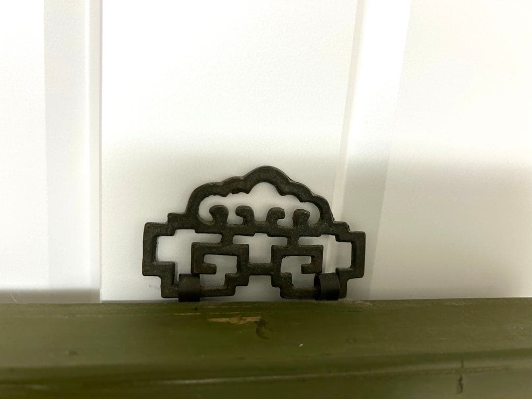 中国アンティーク　ビンテージ　姿見　 大型スタンドミラー　壁掛けミラー