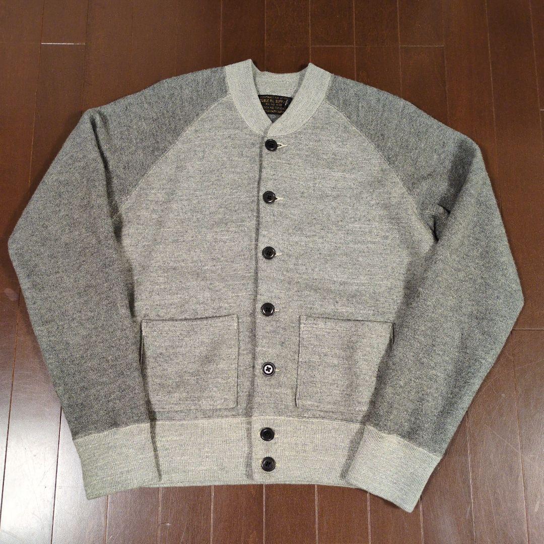 RRL SUPPLY CO. カーディガン Mサイズ グレー
