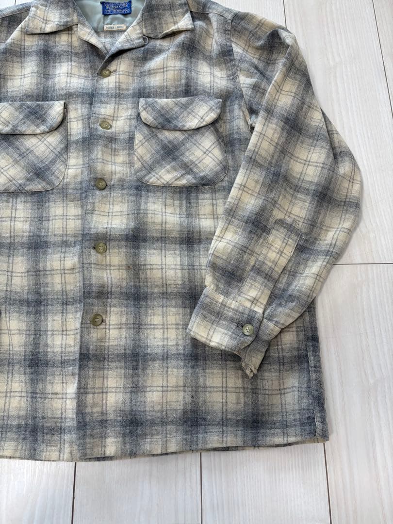 50s PENDLETON ボードシャツ ウールシャツ