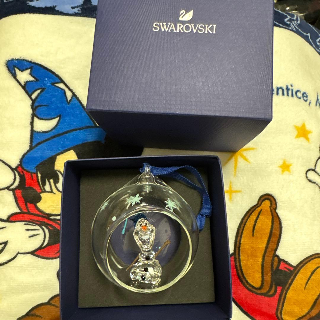 SWAROVSKI オラフ クリスタルオーナメント