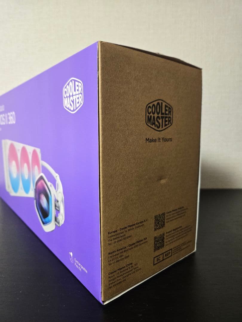 MasterLiquid 360 Atmos II LCD 簡易水冷 ホワイト