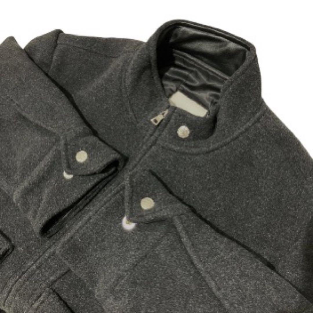 ジャケット・アウター NULLUS DECONSTRUCTED STAND COLLAR JACKET