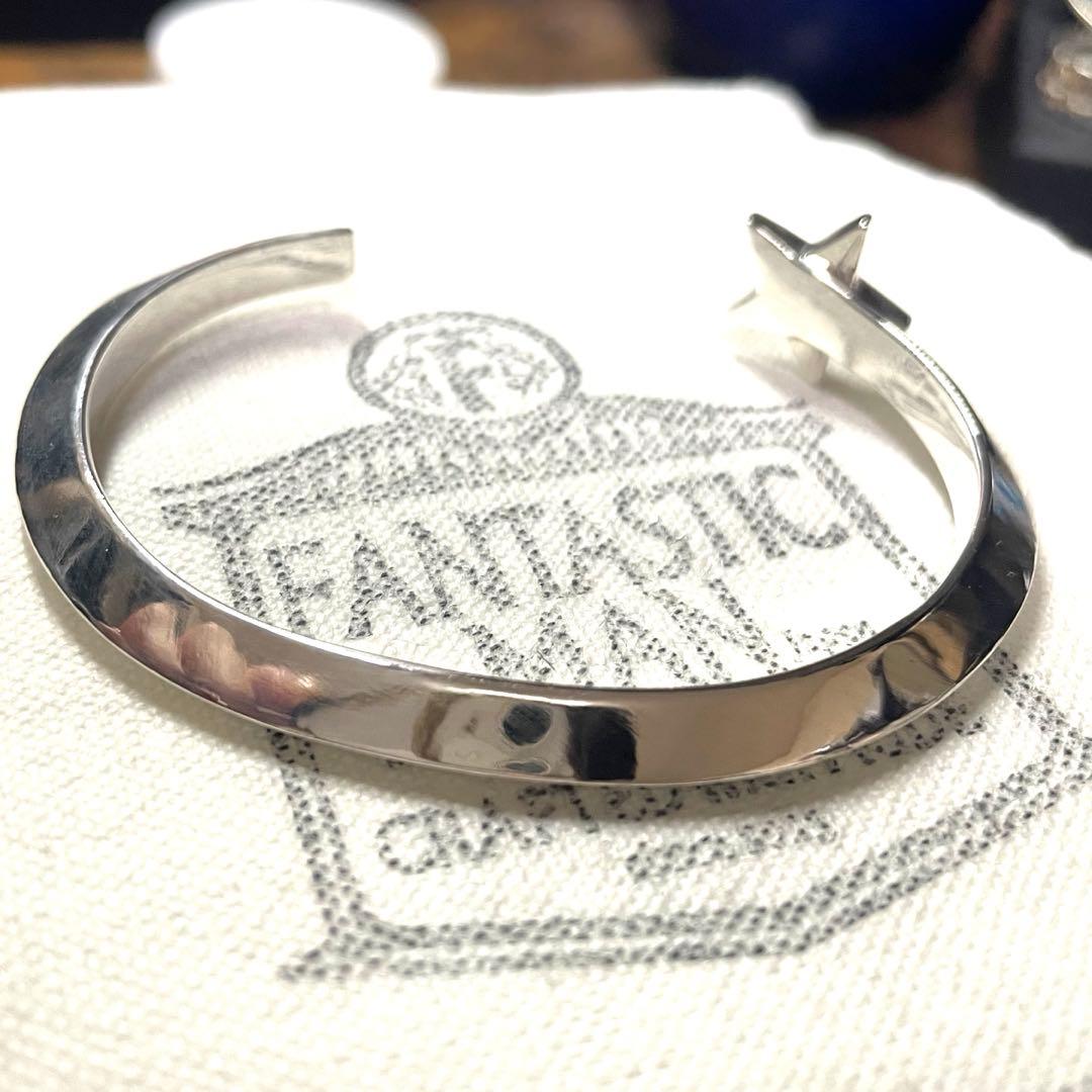 極美品　定番　メンズ　Fantastic man スター　バングル　307