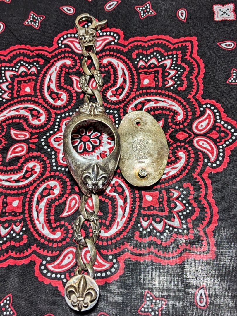 P*l様 フルール・ド・リス装飾ウォッチケース　925　送料込み☆