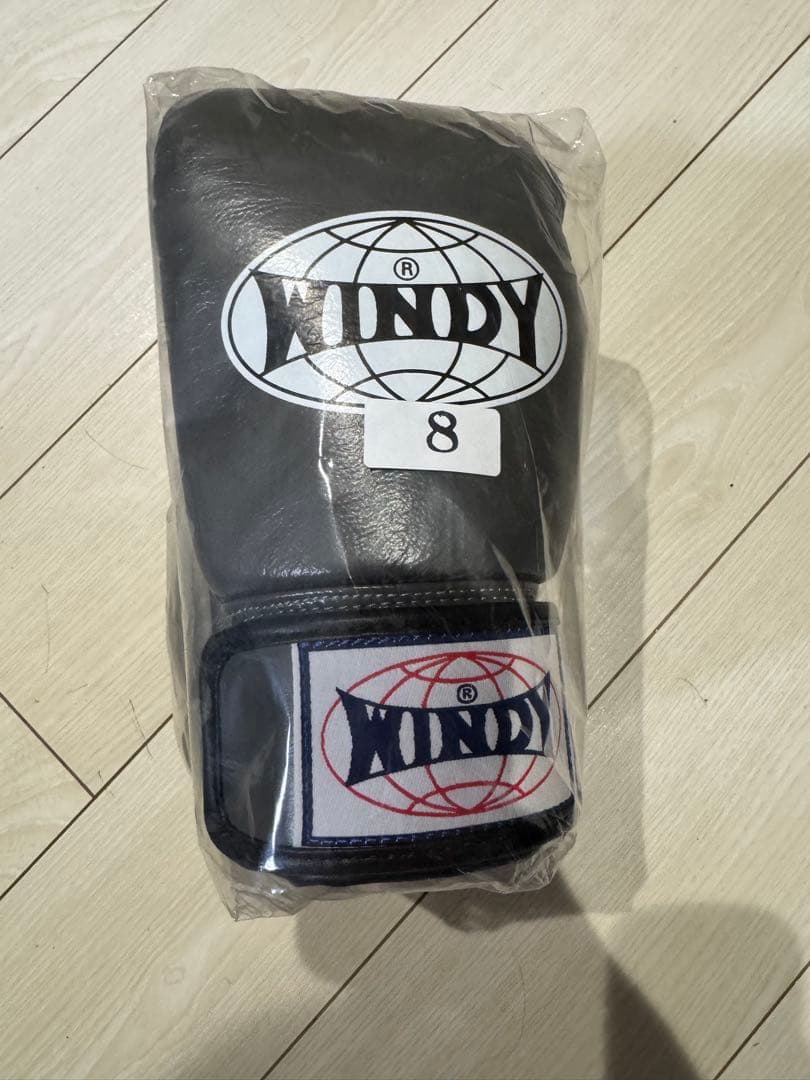 WINDY ボクシンググローブ 8oz ブラック