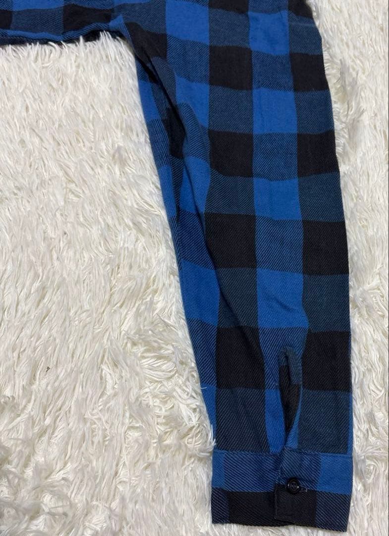 ク*ク様 FIVE BROTHER 70~80年代 三角タグ ネルシャツ USA