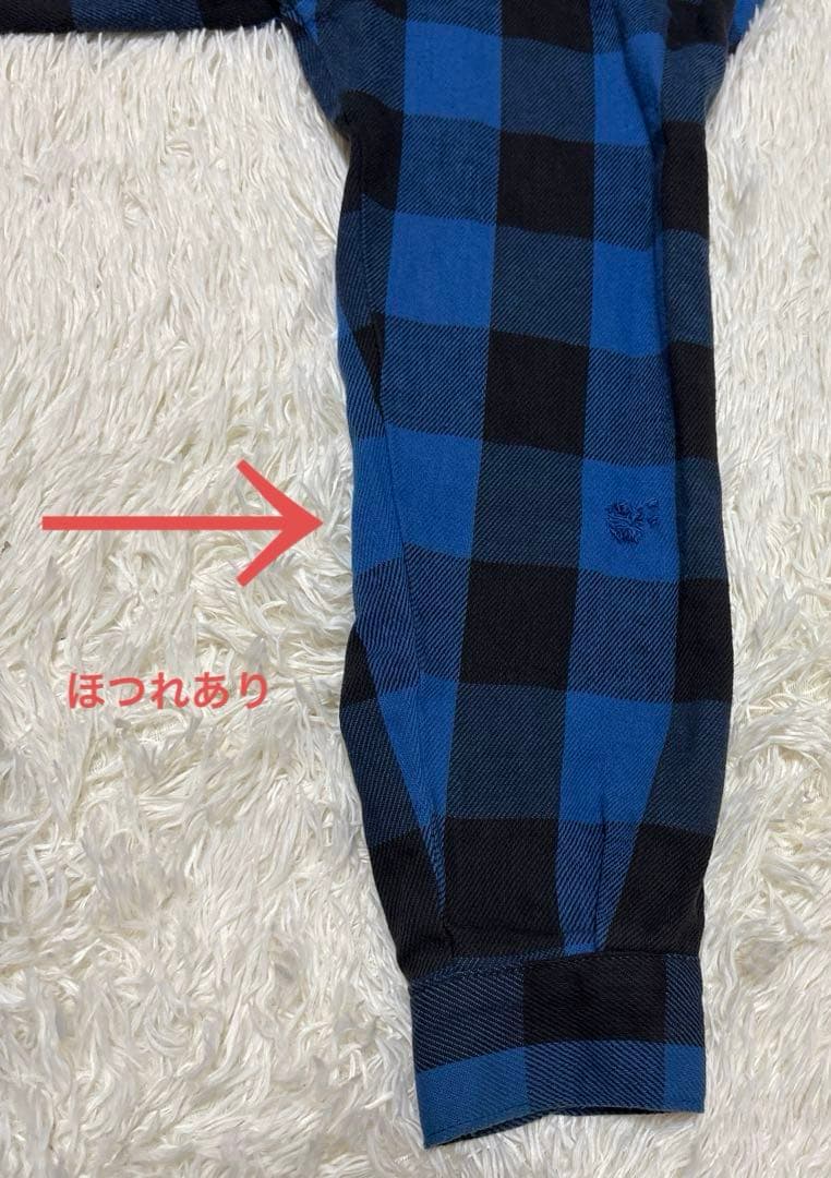 ク*ク様 FIVE BROTHER 70~80年代 三角タグ ネルシャツ USA