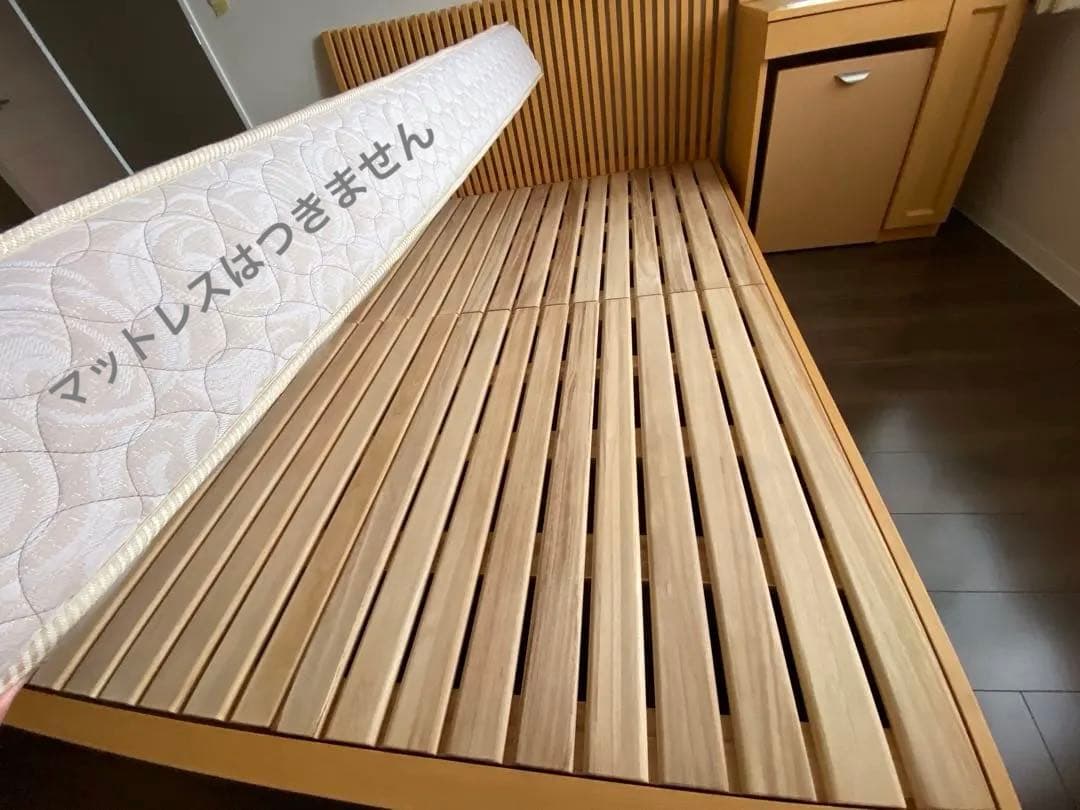 新品未使用　IDC大塚家具　ベッド　ダブルサイズ