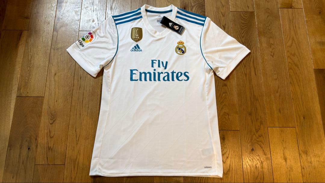 ★17/18 レアル・マドリード ホーム ユニフォーム 半袖 オーセンティック★