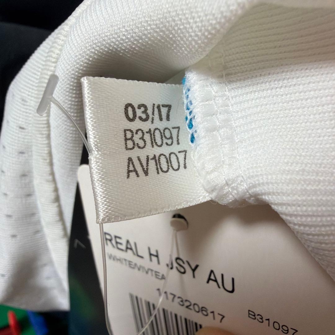 ★17/18 レアル・マドリード ホーム ユニフォーム 半袖 オーセンティック★