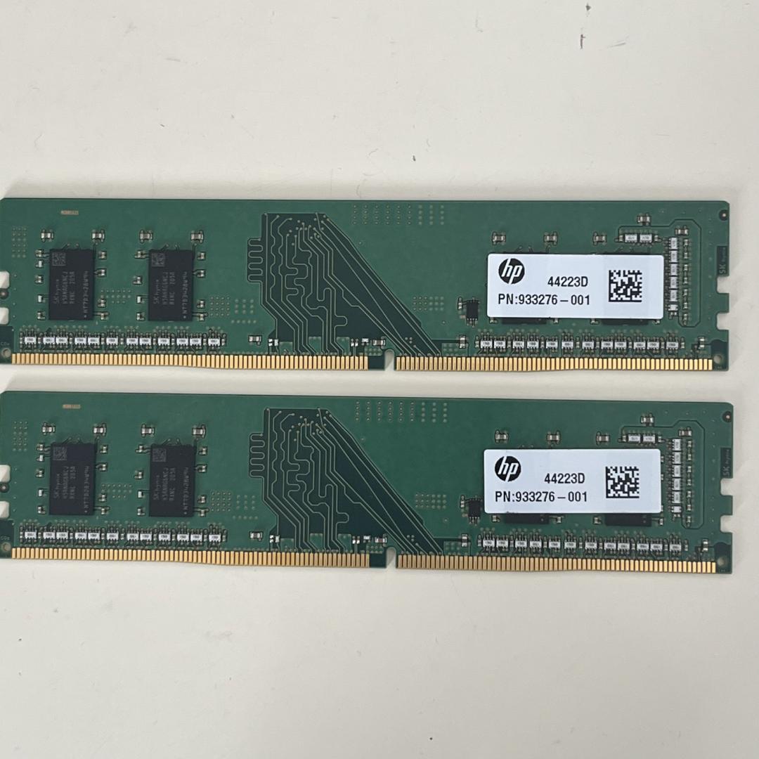SK hynix 8GB 1Rx16 PC4-3200AA-UC0-13 ×2