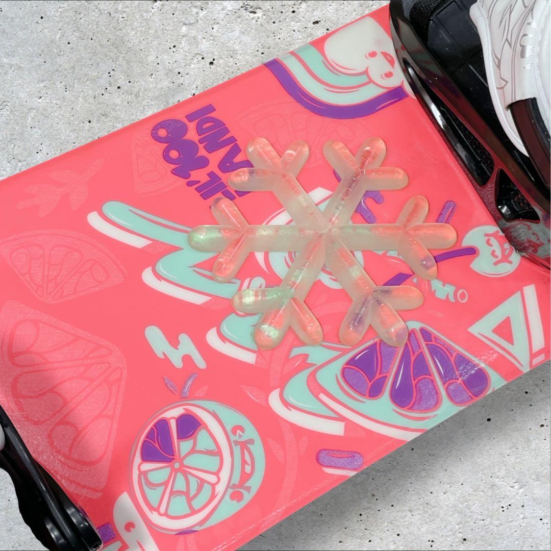 K2 【LIL KANDI】スノーボードセット キッズ 子供用 ピンク ジュニア