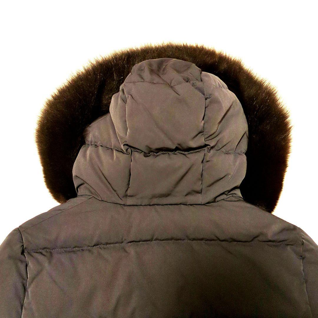 COCO様のために 美品　西川ダウン×ナノユニバース　ダウン　フォックスファー