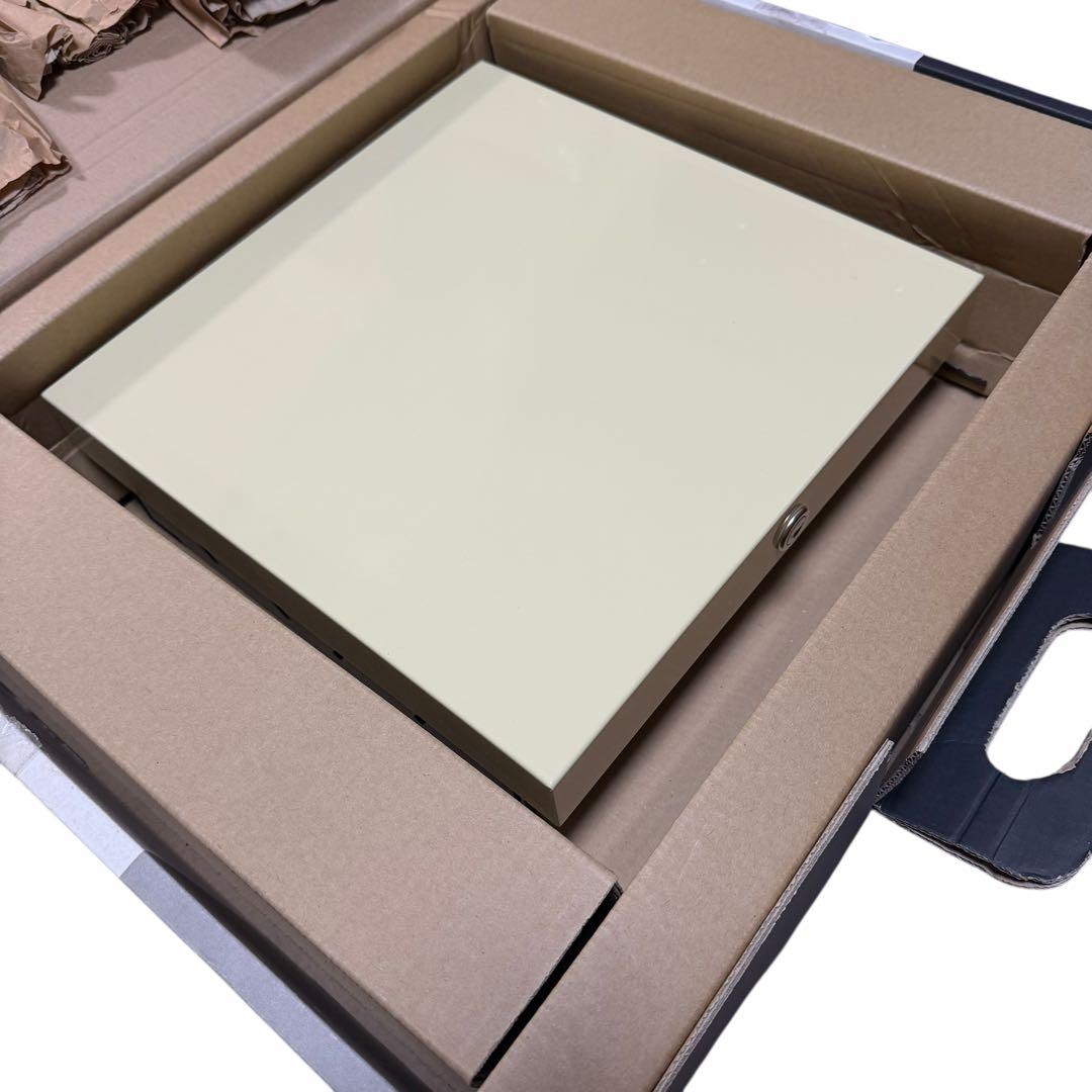 ドイツ製 Serafini 高級 メールボックス 鍵付き 未使用品 アイボリー