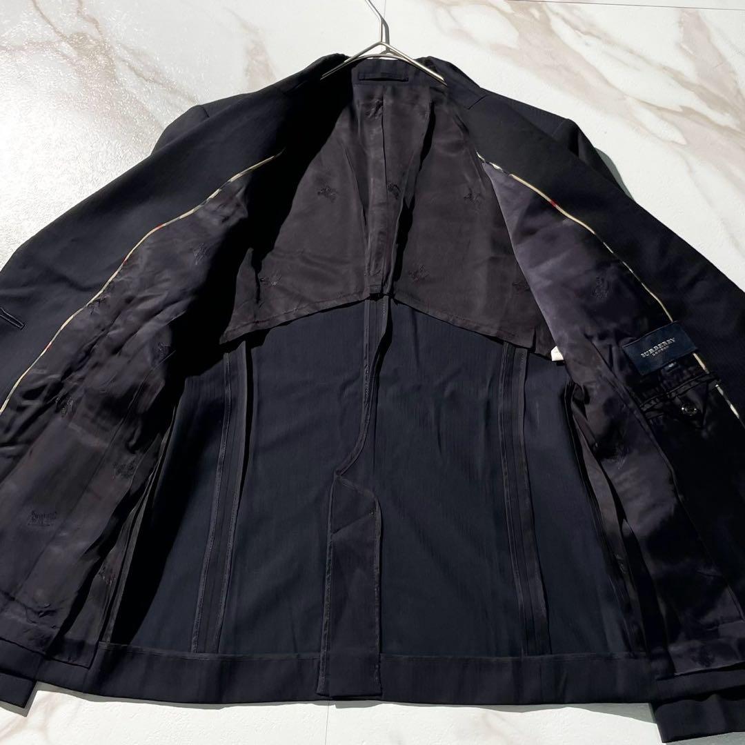 美品 大きいサイズ✨BURBERRY LONDON 1B スーツ セットアップ