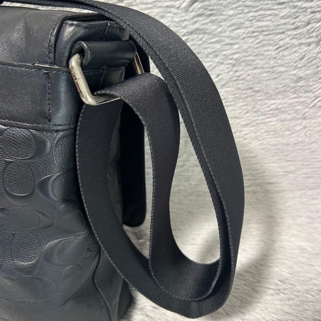 COACHコーチ　ショルダーバッグ　メッセンジャーバッグ　レザーバッグ