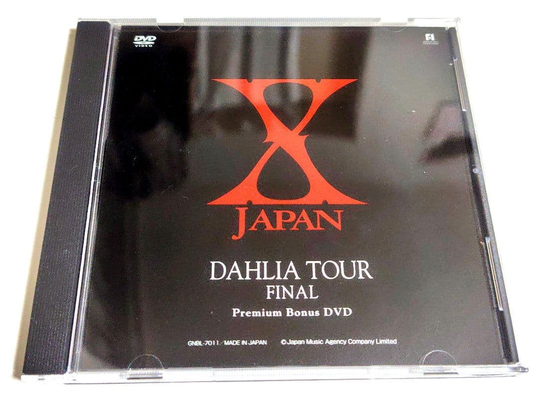 美品 X JAPAN DAHLIA TOUR 完全版 初回限定 DVD BOX