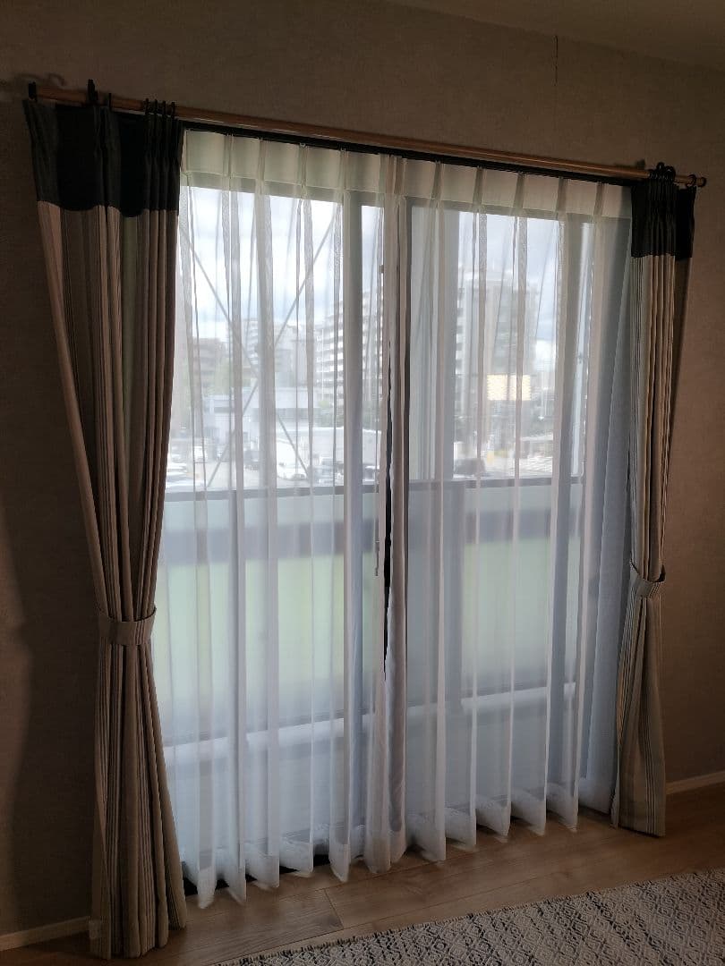 ◆サンゲツ&東リ◆レース&ドレープ◆W106×H207◆D-2510KA2◆